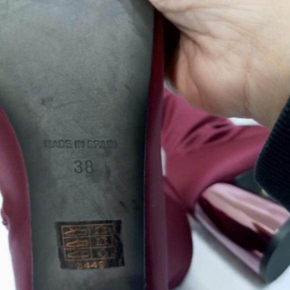 Free People Spectrum Berry Sock Boot NWOT 38 - Picture 3 of 6